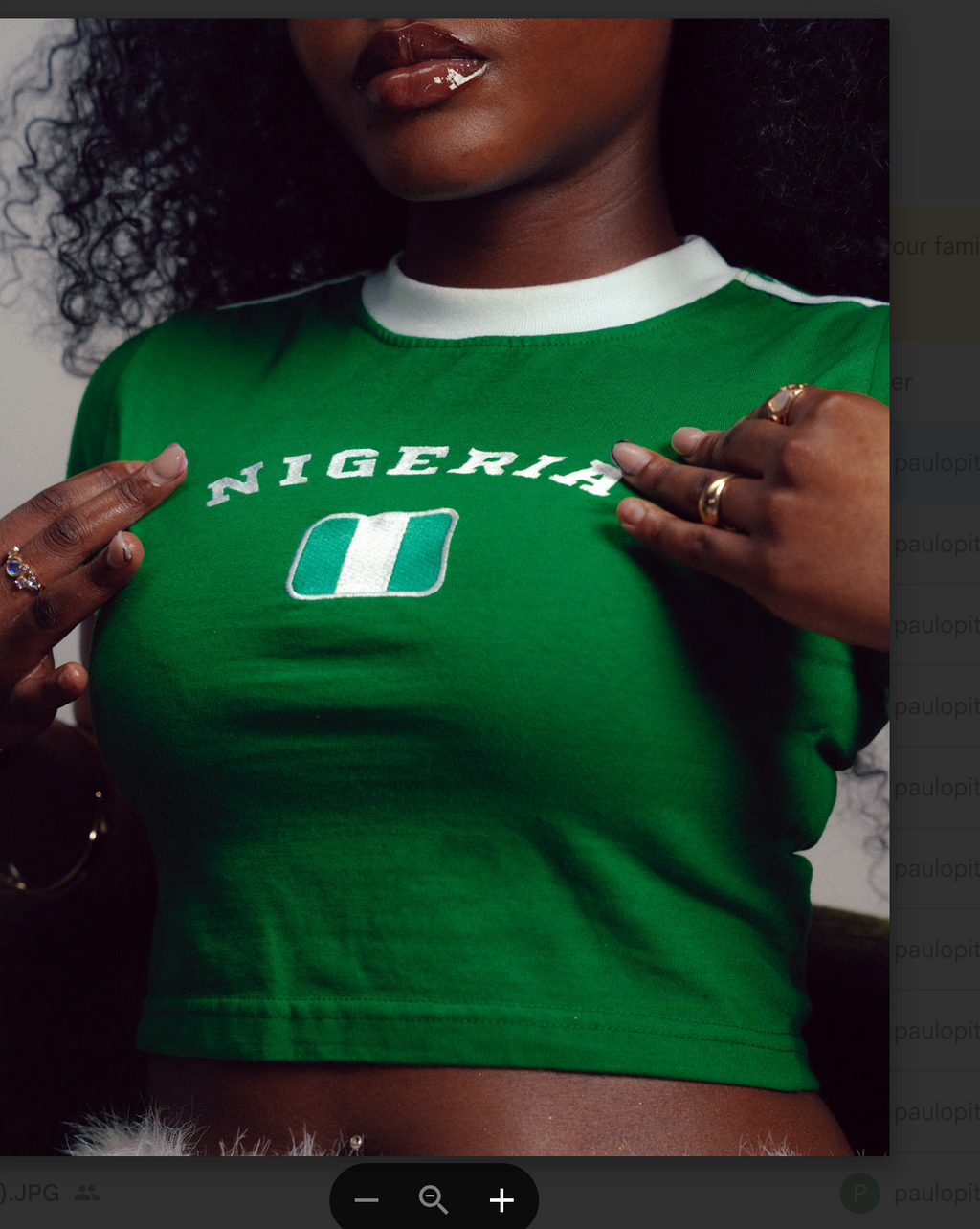 OHEMA - NIGERIA BABY TEE (Pre-Order)